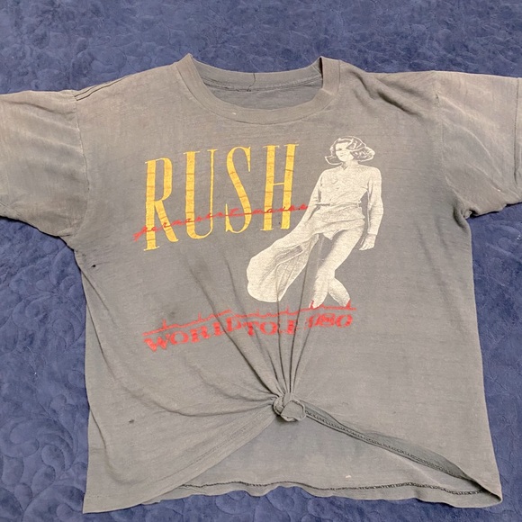 Vintage Rush Tee — Permanent Waves Tour — 80’s - Picture 1 of 1
